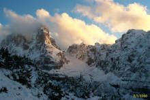 Crozzon di Brenta und Martinazzi Weg.