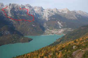 Percorso ad anello attorno l Monte Daino