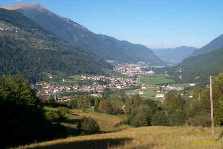 Veduta di Dimaro e Mal