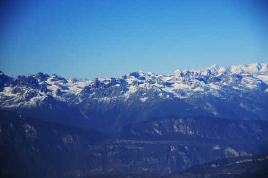 Fai della PAGANELLA e Dolomiti di Brenta da Monte Gronlait