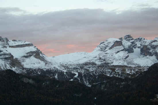 Tramonto sul Passo del Grost�