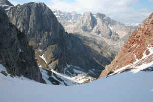 La Val di Dalum dal Passo dei Rossati