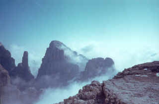 Brenta Alta e Campanil Bass dalla Bocca della Tosa