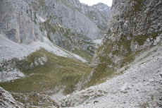 Sentiero delle Palete, Dolomiti di Brenta, n.306 discesa da Passo Palete