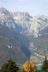 Val Seghe con Cima Brenta e Cima Roma vista da Monte Ranzo