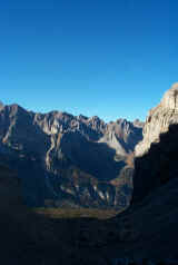 Val Gelada di Tuenno vista da Val Scura