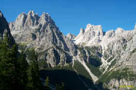 Cima Roma e Cima Vallazza con Bocca Vallazza e Cima Gaiarda