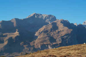 Val Dor con Cima Ghez e i Rossati visti da Monte Ranzo